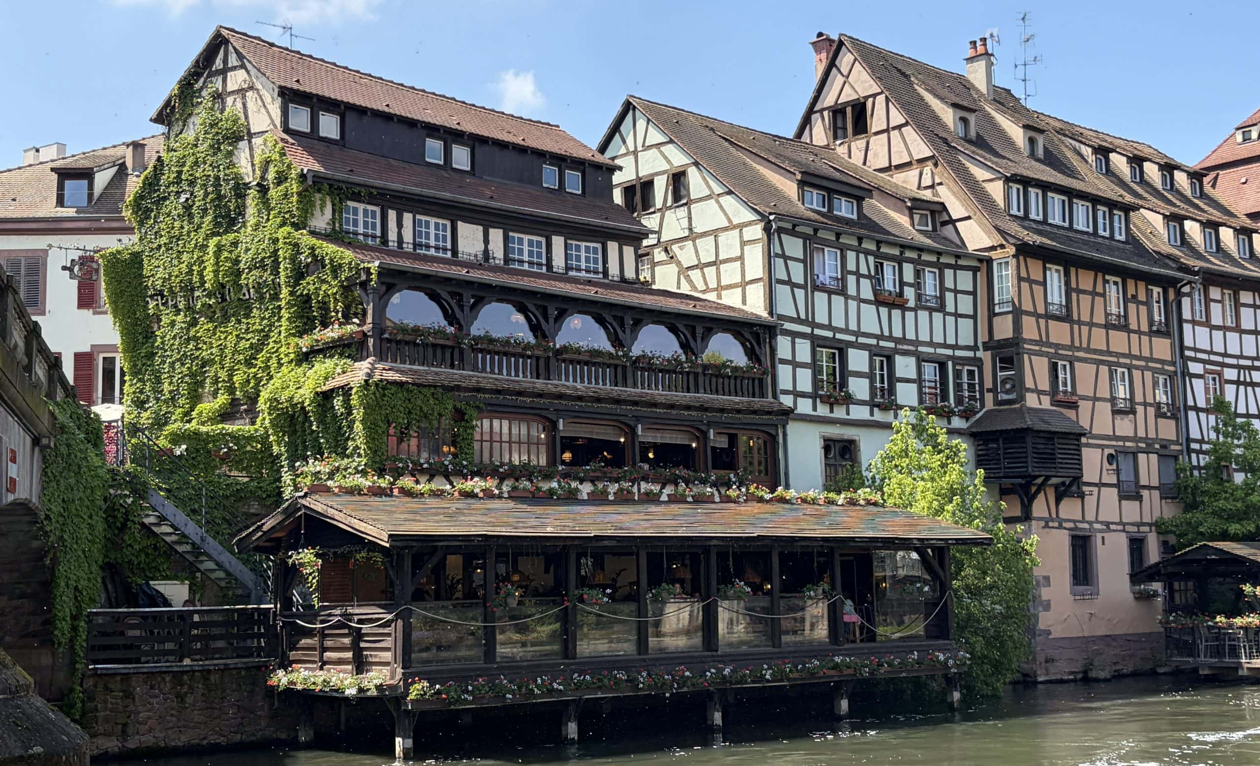 A view of Strasbourg from the river